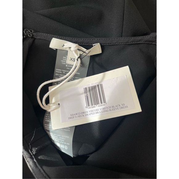 NENSI DOJAKA
Black Paneled Maxi Dress - Picture 9 of 10